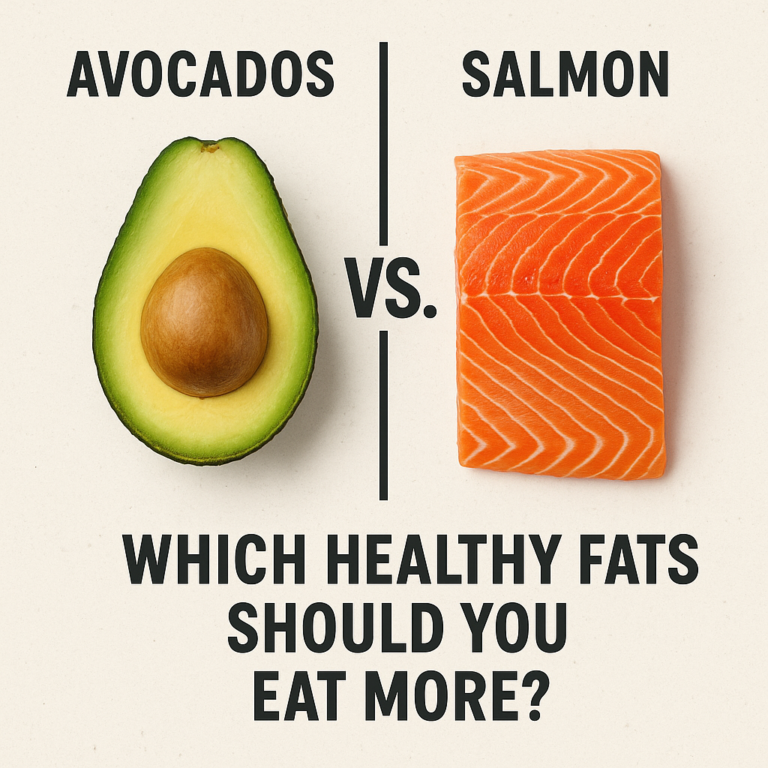 Avocados vs. Salmon: Which Healthy Fats Should You Eat More?